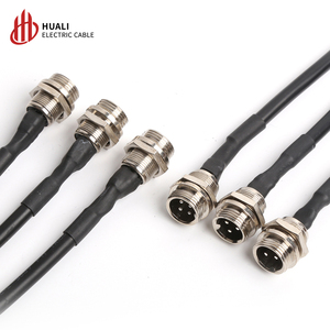 Hàn phích cắm hàng không gx12 bằng cáp, bao gồm các đầu nối nam và nữ M12-2, 3, 4, 5, 6P và ổ cắm dây mở rộng. - Product Image 3