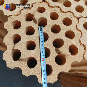 Ongsheng-ladrillos de arcilla refractaria perforada, <span class=keywords><strong>ladrillo</strong></span> de fuego de 19 <span class=keywords><strong>agujeros</strong></span> - Product Image 4