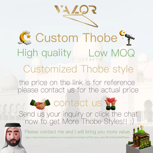 Tốt Nhất Người Bán Morocco Hồi Giáo Của Nam Giới Thobe Cho Nam Giới Polyester Thêu Cầu Nguyện Áo Eid Cưới Ramadan Hồi Giáo Thêu - Product Image 4