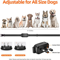 3300FT wasserdichtes Hunde training Schock halsband mit Remote 3 Trainings modi für alle Rassen