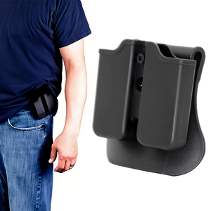 Portacargador Doble Universal de Nailon para Cargadores de <span class=keywords><strong>9mm</strong></span>, Liberación Rápida, Accesorio de Caza Resistente - Product Image 1