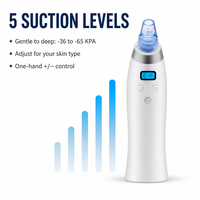 Nettoyeur de pores Comedo par aspiration, appareil de beauté pour le nez, rechargeable USB-C, portable, soin de la peau du visage