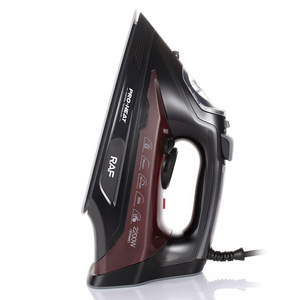 Plancha de Vapor Eléctrica Ajustable de 3000w, Plancha Portátil con Suela de Cerámica Antiadherente para Ropa con Vapor de Impacto - Product Image 5