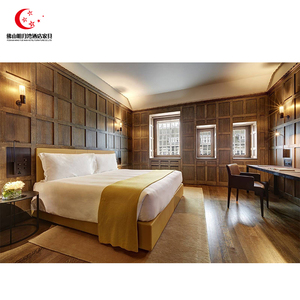 OEM personalizado cama tamaño king protagonizó hotel moderno muebles de la sala de suministros - Product Image 5