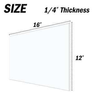 Lastra Acrilica Trasparente 12x16 <span class=keywords><strong>in</strong></span> <span class=keywords><strong>Plexiglass</strong></span> Colato Ideale <span class=keywords><strong>per</strong></span> Progetti Artigianali, Insegne, <span class=keywords><strong>Teche</strong></span> e Scatole di Copertura - Product Image 3