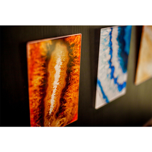 Dégradé de couleur personnalisé Art décoration murale <span class=keywords><strong>verre</strong></span> <span class=keywords><strong>trempé</strong></span> laminé <span class=keywords><strong>trempé</strong></span> bâtiment décoratif <span class=keywords><strong>verre</strong></span> dosseret - Product Image 4