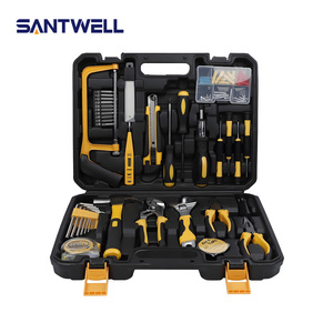 140-Piece Multifunctional Hardware <b>Tool</b> Kit for Home Repair & Electrical Maintenance - Product Image 3