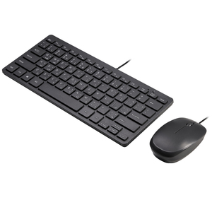 Có Dây Mỏng Bàn Phím Và Chuột Combo Set Mini Máy Tính Để Bàn Gói Tùy Chỉnh Tiếng Anh & Arabic Bố Trí USB Có Dây Bàn Phím Và Chuột Deskset - Product Image 3