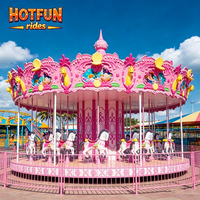 Manège d'attraction intérieur/extérieur 36 places pour parcs d'attractions et centres commerciaux