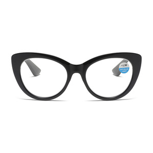 L528 Gafas de lectura de <span class=keywords><strong>presbicia</strong></span> a la moda de ojo de gato delgado para hombre Marco grande PC Anti-Blue Mujeres Gafas de lectura Diseños - Product Image 5