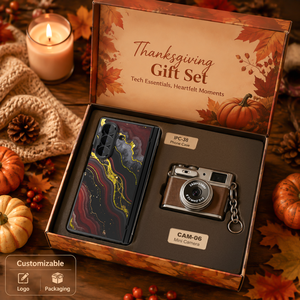 Étui de téléphone imprimé de luxe, modèle IPC-38, logo personnalisé, coffret cadeau de Thanksgiving, coque de protection en plastique - Product Image 3