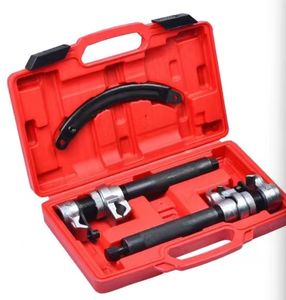 Compresor de resortes helicoidales de 3 piezas de alta resistencia, herramienta para quitar e instalar amortiguadores de suspensión - Product Image 5
