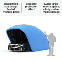 Abri de voiture pliable imperméable de qualité professionnelle, abri de voiture pour le stationnement en extérieur, abri rétractable moderne