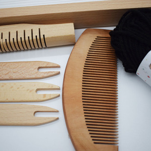 Hoye Thủ Công Nhỏ Dệt <span class=keywords><strong>Loom</strong></span> Gỗ Sồi Trẻ Em Tự Làm Đan Đồ Chơi Giả Vờ Chơi Mô Phỏng Gỗ <span class=keywords><strong>Loom</strong></span> - Product Image 3