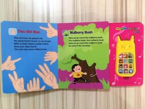 Livre sonore musical pour enfants en promotion avec reliure parfaite, couverture rigide, papier offset et carton <span class=keywords><strong>duplex</strong></span> – <span class=keywords><strong>Service</strong></span> d'impression de boutons personnalisés - Product Image 2
