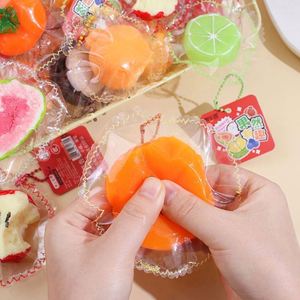 Hot Selling Tpr Strawberry Stress Relief <b>Squishy</b> Toys Office Funny Different Shapes Fruit Pinch Fidget Toys - Product Image 6