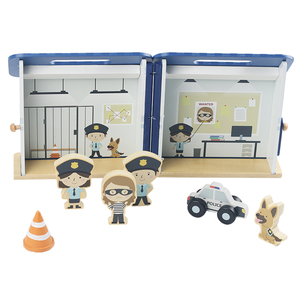 Set <span class=keywords><strong>di</strong></span> blocchi <span class=keywords><strong>di</strong></span> casa in legno per bambini gioco a tema della <span class=keywords><strong>stazione</strong></span> <span class=keywords><strong>di</strong></span> <span class=keywords><strong>polizia</strong></span> giocattoli del mondo prima <span class=keywords><strong>stazione</strong></span> <span class=keywords><strong>di</strong></span> <span class=keywords><strong>polizia</strong></span> educativa casetta in legno - Product Image 2
