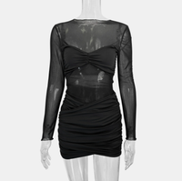 Robe midi asymétrique plissée à épaules dénudées en maille imprimé léopard personnalisée pour femme, lavable, faible MOQ, fabriquée en Chine