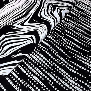 En gros 0.5mm Épaisseur 4 Côté Stretch Élastique Argent Arc-En-Spandex Peinture Motif Rétro Réfléchissant Impression Tissu pour Clothin - Product Image 4