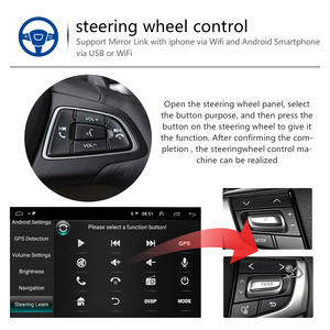 9 ''2 Din 안드로이드 10 자동차 라디오 스테레오 비디오 자동 라디오 GPS 와이파이 BT FM RDS 폭스 바겐/폭스바겐/폴로/파사트/좌석/톨레도 - Product Image 4