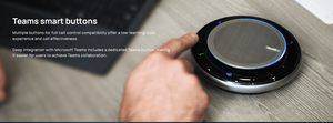 CP700 Connexion double Bluetooth/USB 2 mètres 360° Haut-parleur portable avec qualité sonore HD 5W, fonction téléphone intégrée - Product Image 3