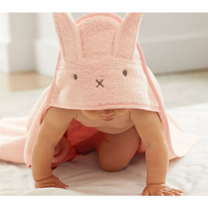 Offre Spéciale dessin animé animal capuche bébé <span class=keywords><strong>gant</strong></span> de <span class=keywords><strong>toilette</strong></span> ensembles 100% coton enfants serviette de bain - Product Image 5