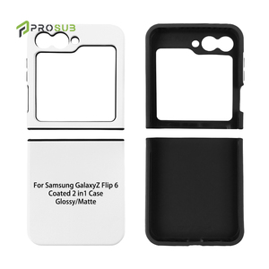 Coques de téléphone vierges 3D 2-en-1 enduites, mates et brillantes, pour Samsung Z <span class=keywords><strong>Flip</strong></span> 6, vente en gros Prosub Factory - Product Image 4