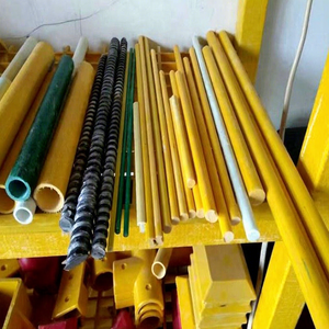 โปรไฟล์ไฟเบอร์กลาสแบบพัลทรูชั่น FRP GRP ป้องกันการกัดกร่อน - Product Image 1