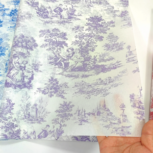 28gsm奢华衬衫连衣裙包装纸定制印花衣服鞋子包装丝纸 - Product Image 2