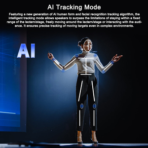 4k PTZ máy ảnh với ai-powered tự động theo dõi USB 3.0 HDMI PTZ Webcam cho hội nghị <span class=keywords><strong>video</strong></span> <span class=keywords><strong>Skype</strong></span>/Đội/Zoom cuộc họp trực tiếp - Product Image 3