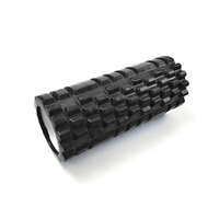 Rodillo de Espuma para Medicina Deportiva, 34 cm x 13 cm, con Rejilla para Masaje de Tejido Profundo, Terapia de Puntos de Presión, Ejercicio, Moldeado Corporal y Adelgazamiento de Piernas