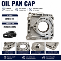 Coppa dell'Olio Motore Massima per Mercedes-Benz, Codice OE 2640141000, Componente Durevole per Lubrificazione e Funzionamento Stabile