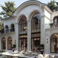 Poignée en laiton rétro classique Villa métal noir rond double vitrage balançoire fenêtre en aluminium