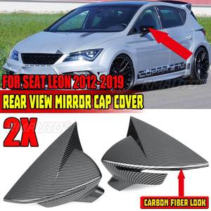 ฝาครอบกระจกมองข้างรถยนต์ 2 ชิ้น สำหรับ SEAT Leon Mk3 MK3.5 5F 2012-2019 ฝาครอบกระจกมองหลัง - Product Image 1
