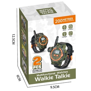 Jacko Toys Nouveau Festival du Commerce 200M Hd Talkie-walkie <span class=keywords><strong>Jouet</strong></span> Montre Ensemble avec Lumière Heure Boussole Talkie-walkie Militaire Jouets pour Enfants - Product Image 5