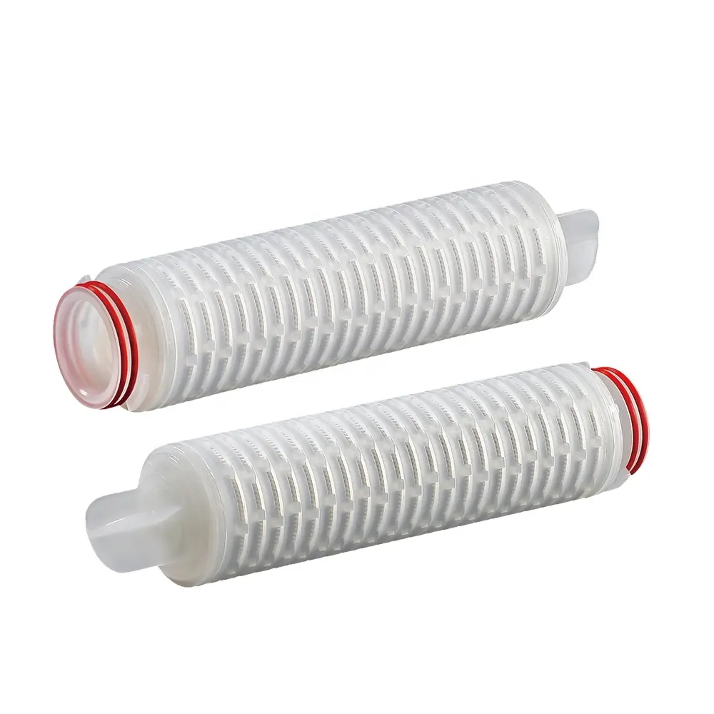 Parti in plastica per spargimento di Fiber da 5 micron per la linea di produzione di cartucce filtranti per acqua pieghettata per bottiglie e acqua di sorgente