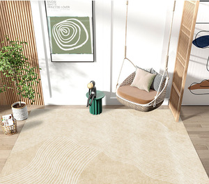 Tapis antidérapant plancher Style nordique tapis et tapis salon Style Simple Meowth tapis en peluche salon grand - Product Image 6
