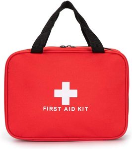 Sac de rangement pour médicaments, trousse de premiers secours portable, anti-poussière, poches en maille multicouches, sac d'urgence - Product Image 5