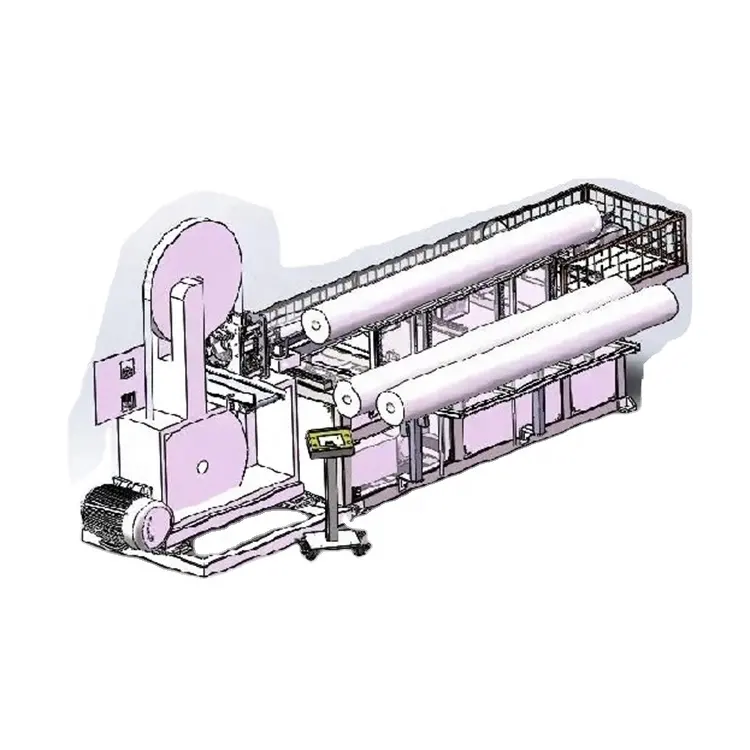CND-XPBS automatique industrielle rouleau jumbo papier hygiénique scie à ruban machine de découpe toilette papier roulant machine de découpe