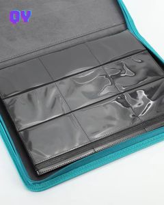 QY <b>Card</b> Album 360 <b>Card</b> Binder PU Leather <b>Card</b> <b>Holder</b> for Trading <b>Card</b> TCG Sports <b>Cards</b> Custom Logo Wholesale - Product Image 5
