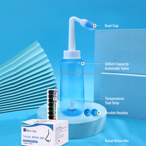 Irigator hidung, botol cuci kapasitas 500ml, irigator hidung Pot Neti untuk irigasi Sinus - Product Image 5