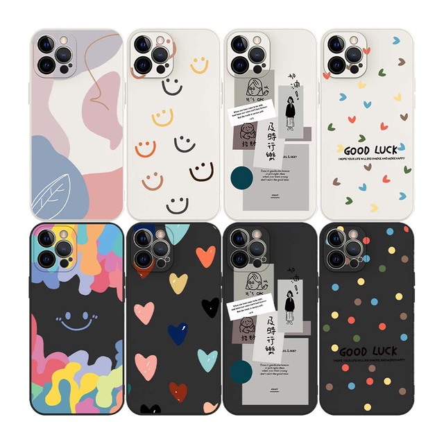 Liquid Silicone Heart Soft TPU Protector Cover Love Theme Mobile Phone Case for iPhone 15 17 air