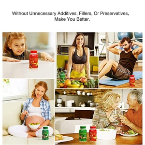 Frutta e verdura vitamina integratore alimentare capsule nutrizionalmente equilibrato e ricco di vitamine minerali e antiossidanti - Product Image 6