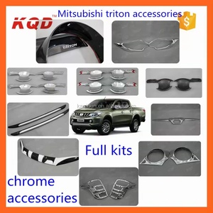 Hot Selling Complete Chrome Full Body <b>Kits</b> Other Car Set Accessories for mitsubishi Triton L200 - Product Image 2