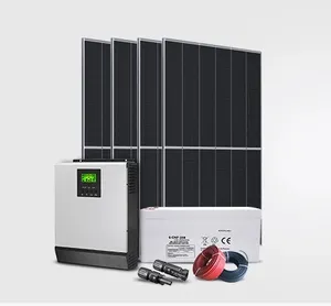 Complete Hybrid Solar System 1kw 2kw 3kw Solar System Complete For Home