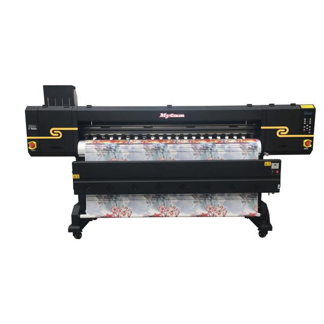 Popular 1800mm 8 I3200 Heads Digital Industrial Dye Sublimation Fabric Transfer Printer Clothing Printing Machine