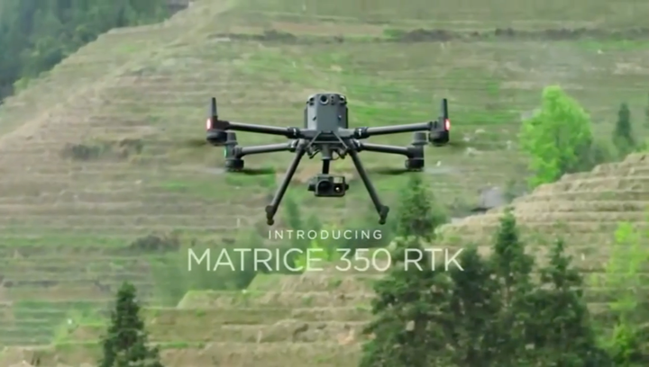 Matrice 350 RTK Lidar Drone for Surveying Rescue