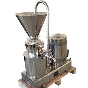 Broyeur colloïdal en acier inoxydable pour beurre de cacahuète, machine à moudre le tahini, processeur de pâte de noix pour la transformation alimentaire OEM - Product Image 1