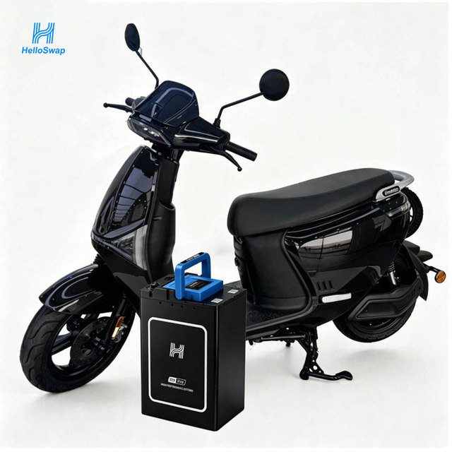 HelloSwap Factory Electric Motorcycles With Lithium Battery Swap Motorcycle Scooter Electric