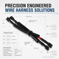 Conjunto de Cableado Eléctrico de Cobre de Precisión, Cable de Nylon y Goma Personalizado de 18 AWG, Soluciones de Adaptadores para Electrodomésticos